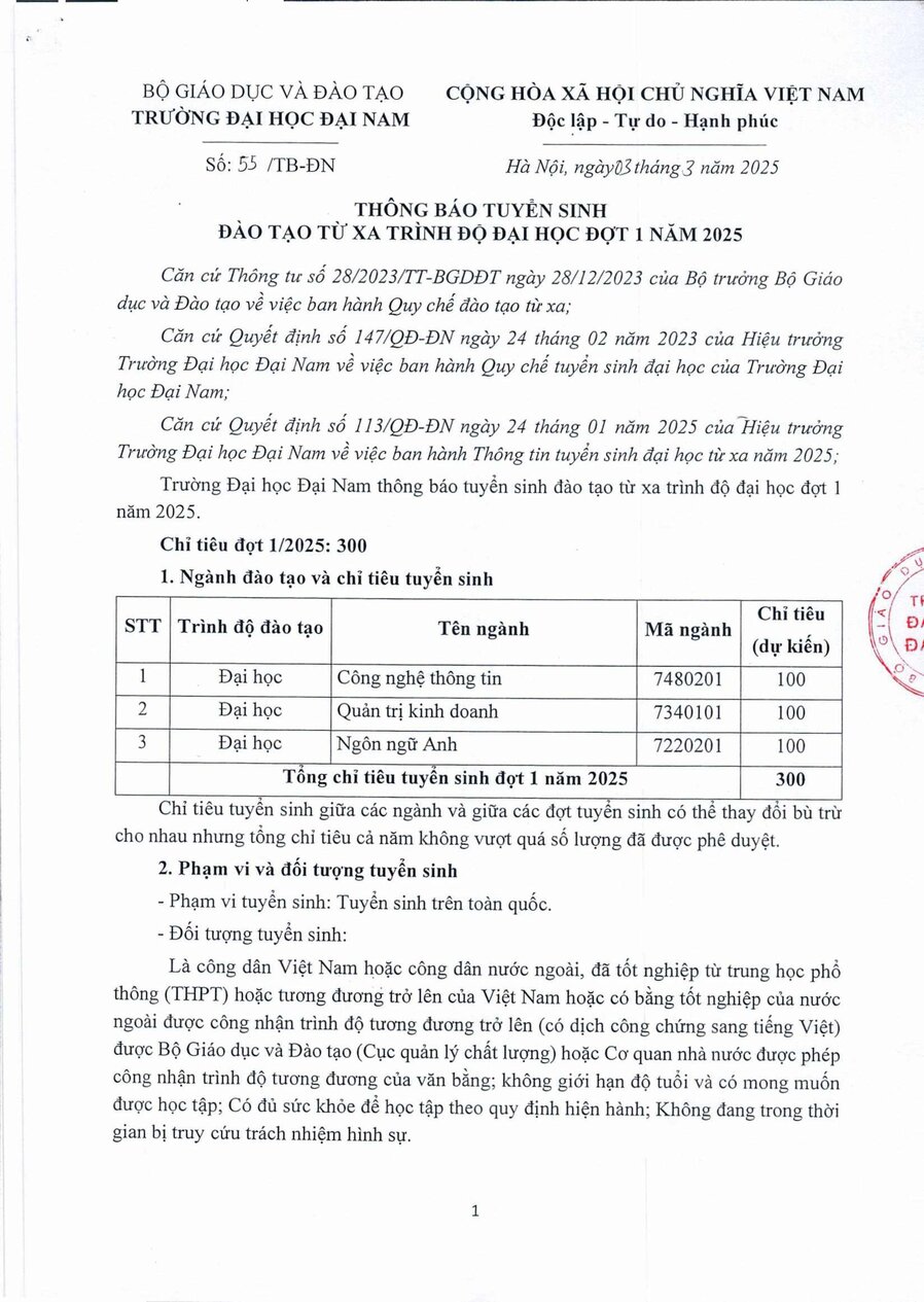 TB 55 Th├┤ng b├ío tuyß╗ân sinh ─æ├áo tß║ío tß╗½ xa tr├¼nh ─æß╗Ö ─æß║íi hß╗ìc ─æß╗út 1 n─âm 2025_1_20250702174328493-h├¼nh ß║únh-0.jpg