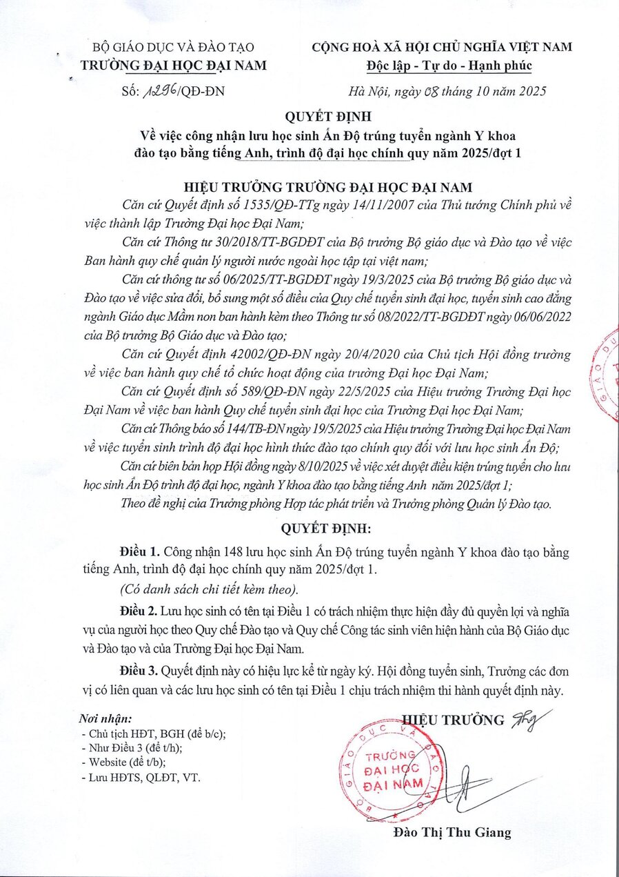 Công nhận lưu học sinh Ấn Độ trúng tuyển ngành Y khoa đào tạo bằng tiếng Anh 2025.đợt 1_0001-5.jpg