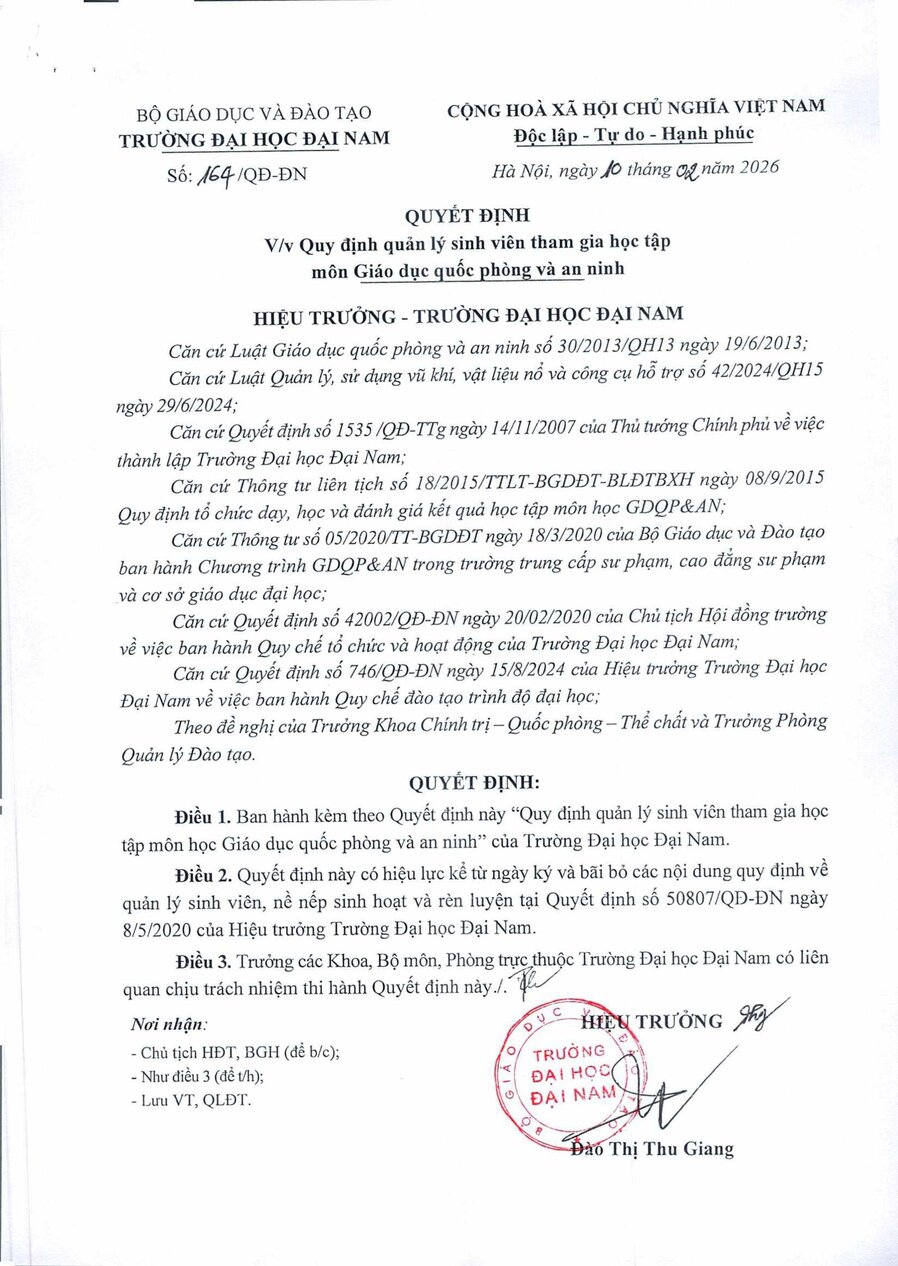 QĐ 164 Quy định quản lý sinh viên tham gia học tập môn Giáo dục Quốc phòng và an ninh_1-1.jpg